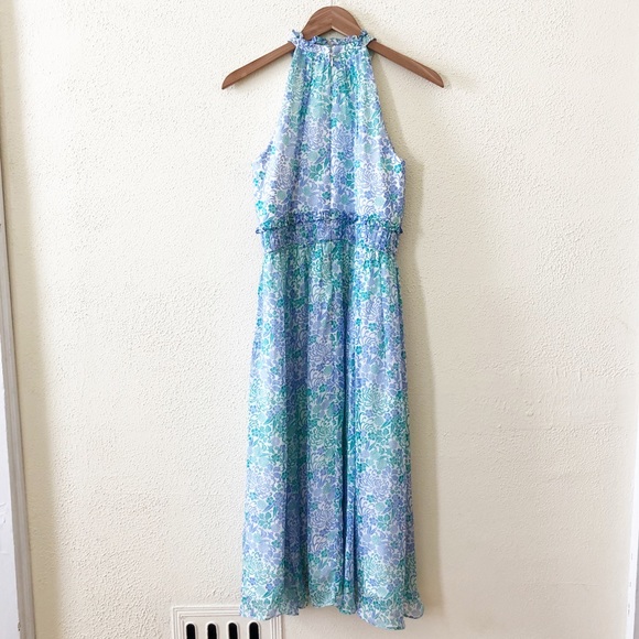 Shoshanna Printed Esther Maxi Dress 4 - Picture 6 of 8